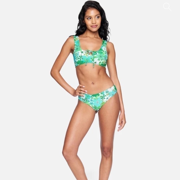 Hurley Wild Bloom Bikini Set Size Small Women